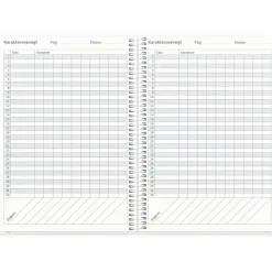 Lærerkalender 2025/2026, Mayland, 21,5 x 16 x 2,5 cm A5, 2i1, 26813010