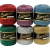 Lurex garn længde 160 meter | 6 x 25 gram