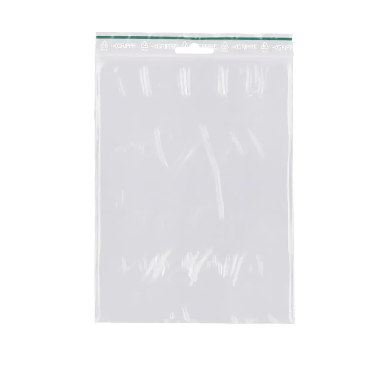 Lynlåsposer Green 80x120mm nr. 03 50mic klar 1000stk