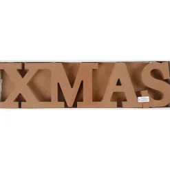 Lysestage X-MAS højde 14,5 cm, tykkelse 3,2 cm - 4 stk