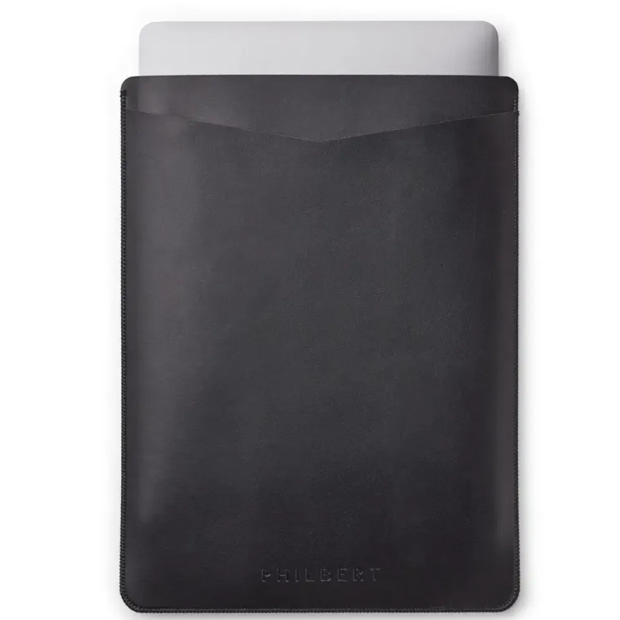 MacBook sleeve Philbert Ultra Slim incl strap 16'' M1 2021 sort