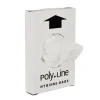 Madameposer - Hvid hygiejnepose 1 liter 12,5 x 24,5 cm HDPE-virgin - 30 stk pr pakke - 25 pakker