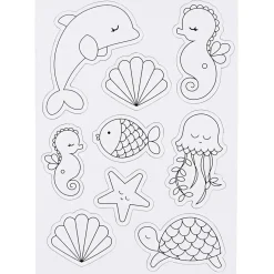 Magneter børn 14,85 x 21 cm | havet
