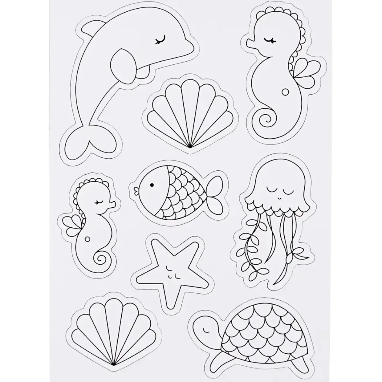 Magneter børn 14,85 x 21 cm | havet