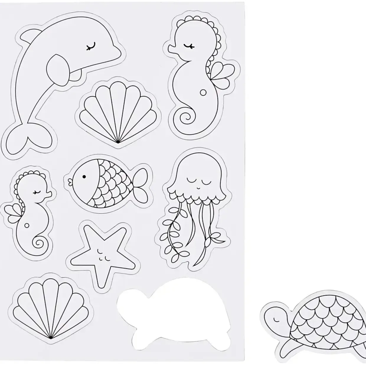 Magneter børn 14,85 x 21 cm | havet
