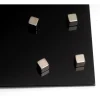 Magneter - Naga firkantede stål - 10 x 10 x 10 mm - 4 stk