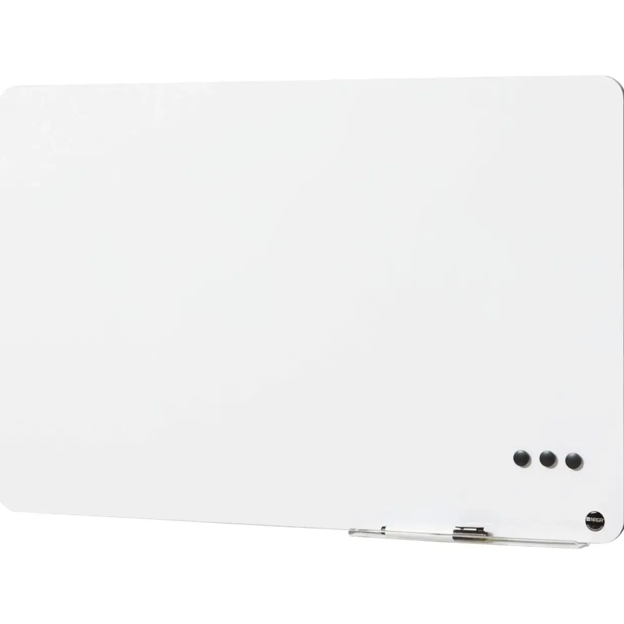 Magnet opslagstavle hvid uden ramme - 87 x 57 cm
