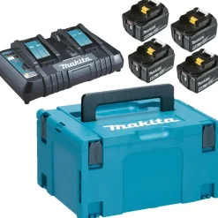 Makita Batteripakke LXT 18V blå 4x 5,0Ah