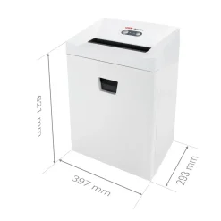 Makulator - HSM Pure shredder 420 1,9x15 cross cut P5 white