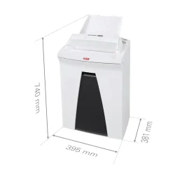 Makulator - HSM Securio AF150 konfetti 4,5x30 hvid P-4