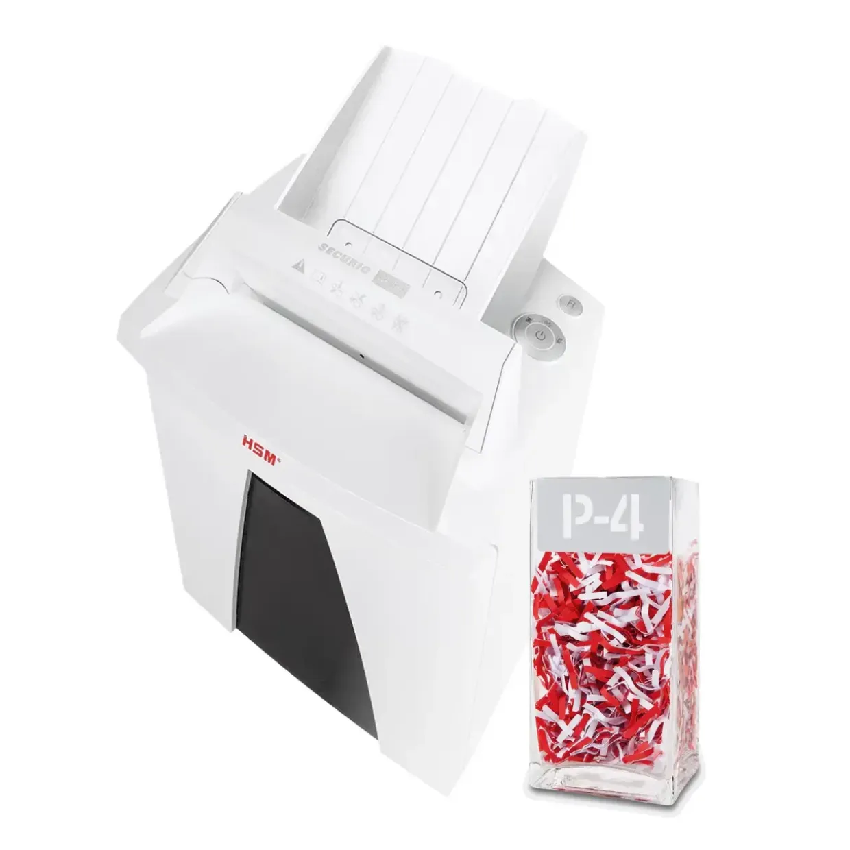 Makulator - HSM Securio AF150 konfetti 4,5x30 hvid P-4