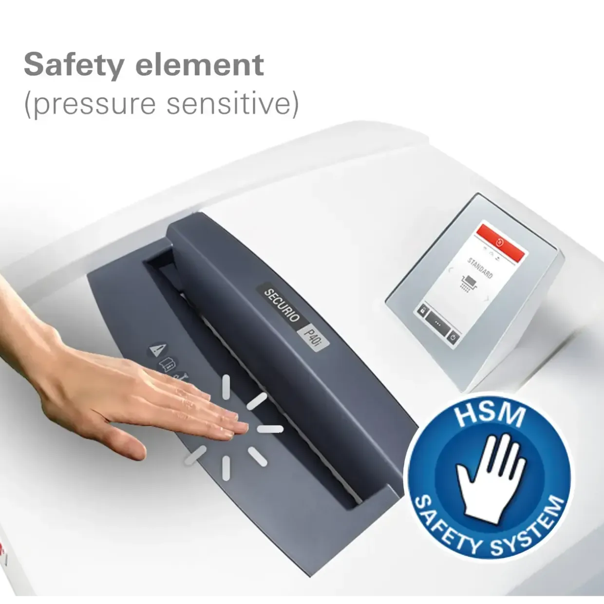 Makulator HSM SECURIO P44i document shredder - 1,9 x 15 mm