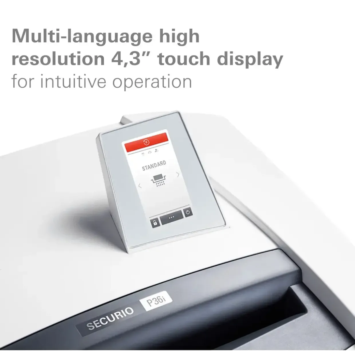 Makulator HSM SECURIO P44i document shredder - 1,9 x 15 mm