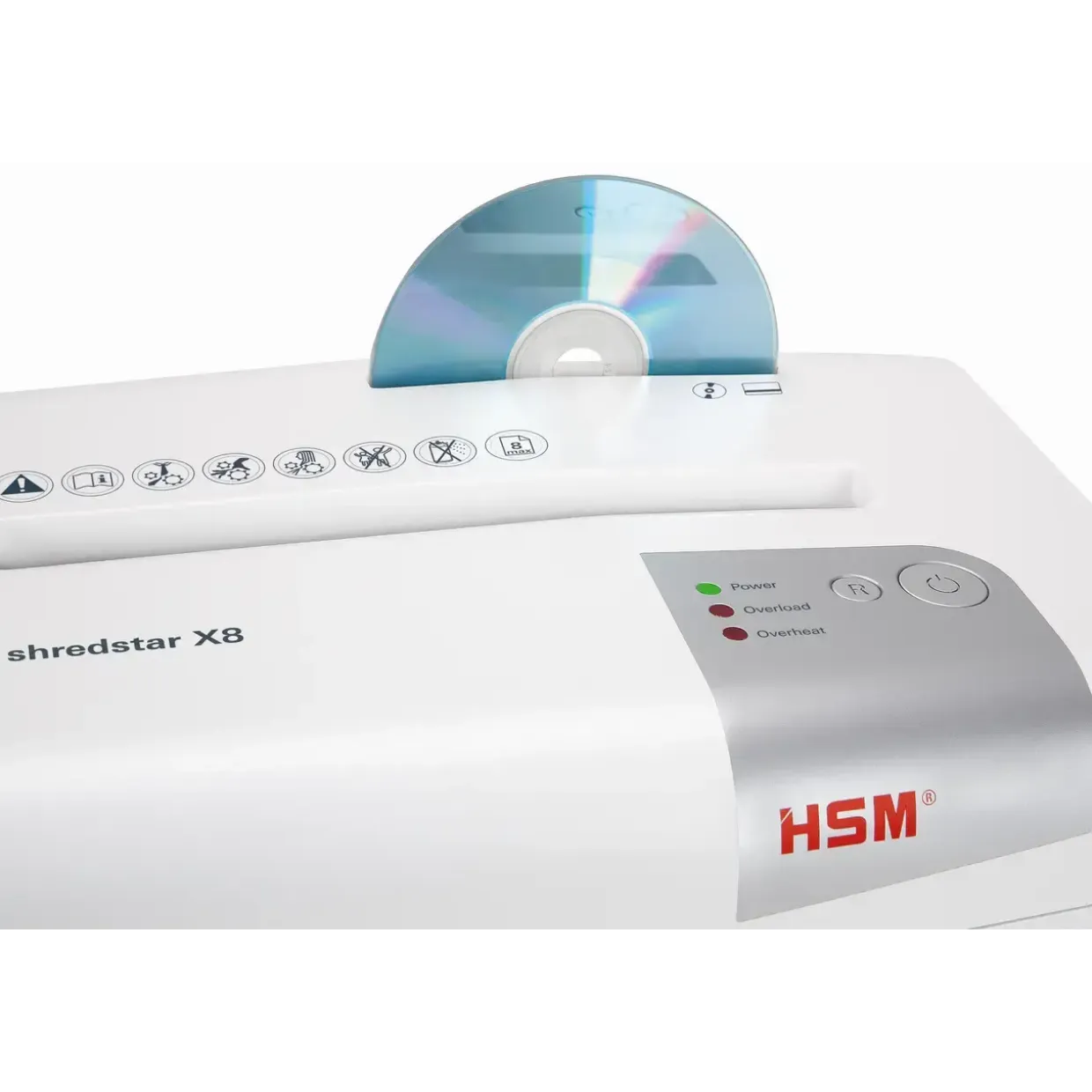 Makulator konfetti - HSM Shredstar X8 4 x 35 mm - 8 ark