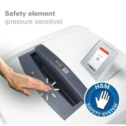 Makulator med touchdisplay HSM SECURIO P44i document shredder - 1,9 x 15 mm