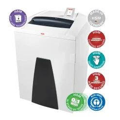 Makulator med touchdisplay HSM SECURIO P44i document shredder - 1,9 x 15 mm