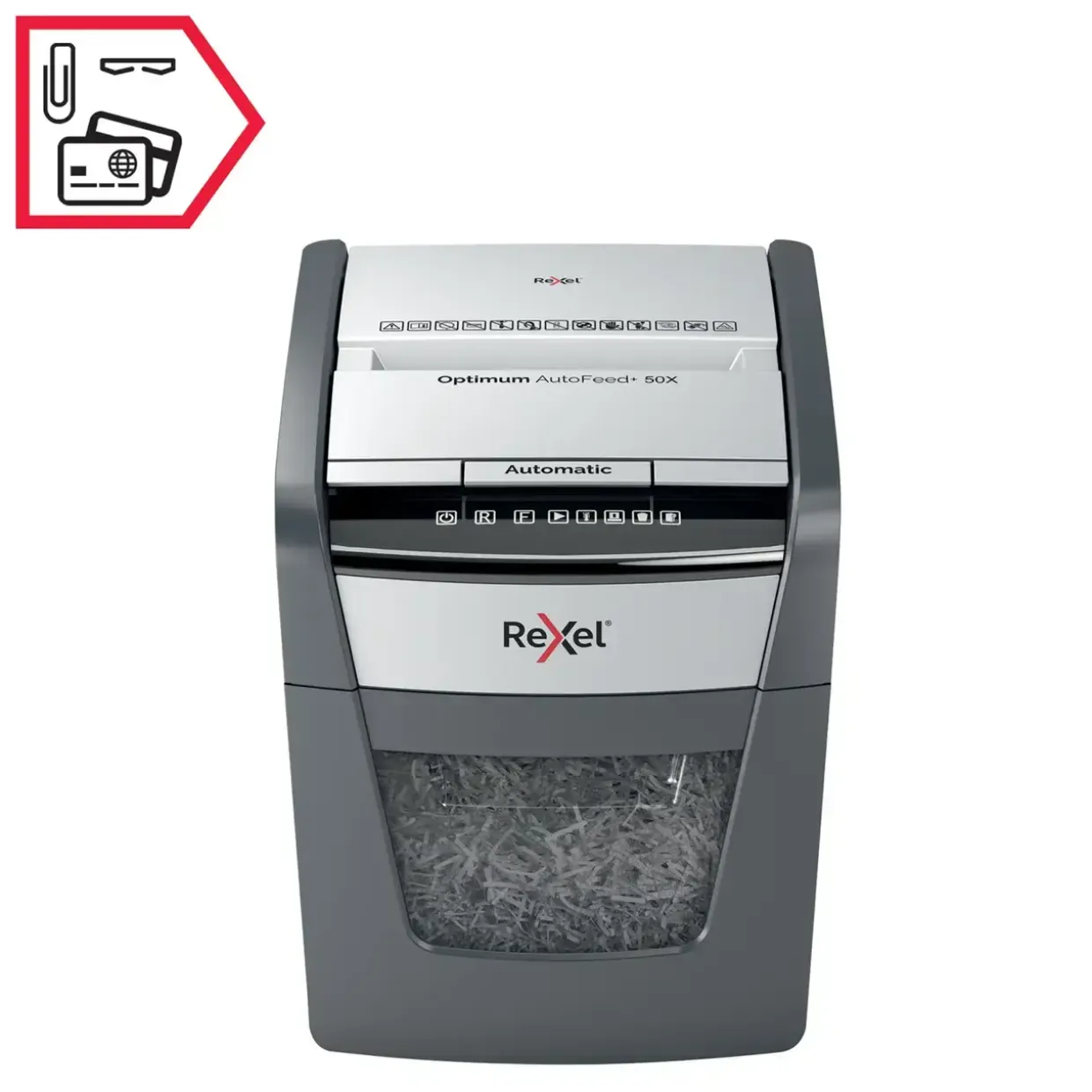 Makulator Rexel Optimum AutoFeed+ 50X P4