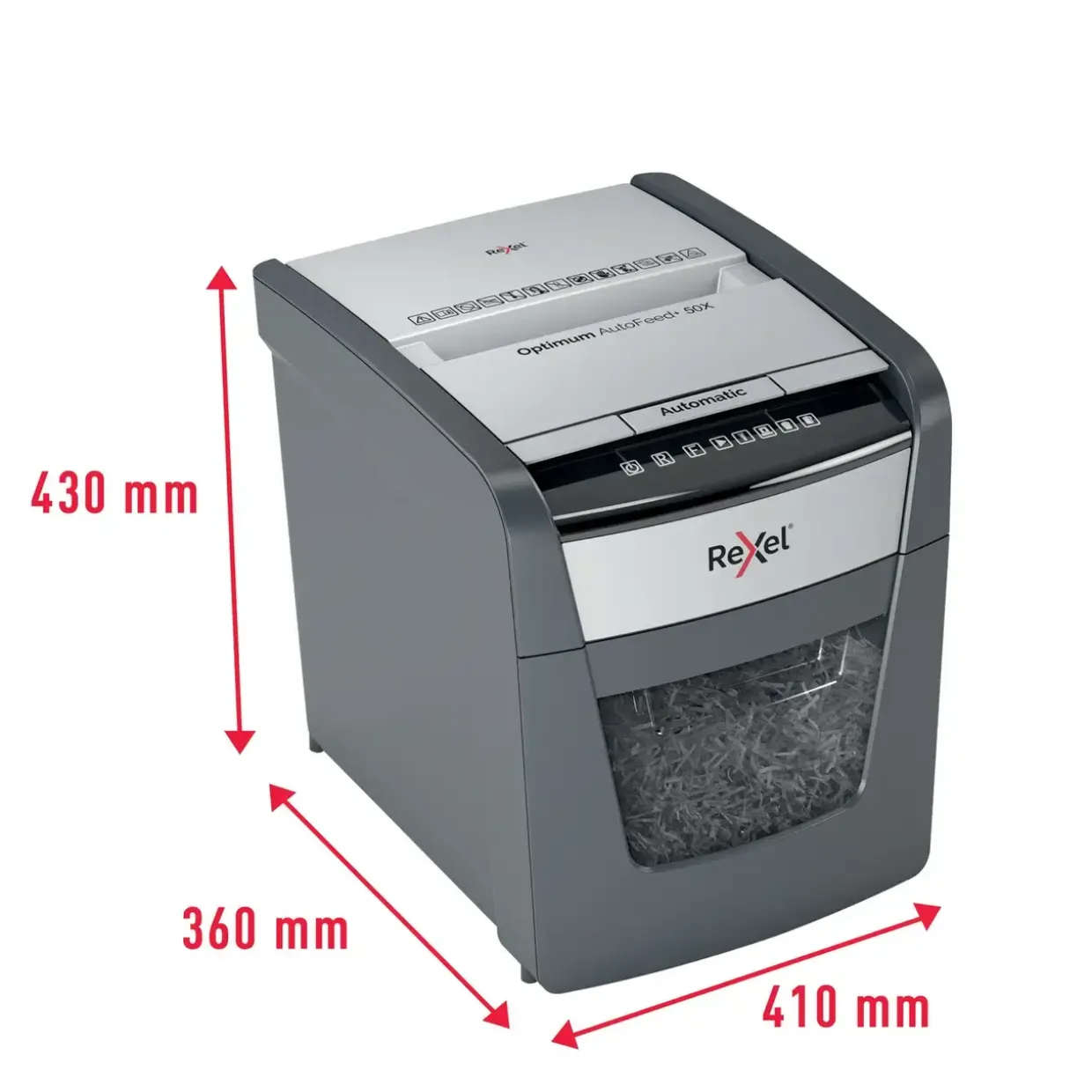 Makulator Rexel Optimum AutoFeed+ 50X P4