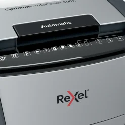 Makulator - Rexel Optimum AutoFeed+ 300X krydsmakulering 4x26mm P4