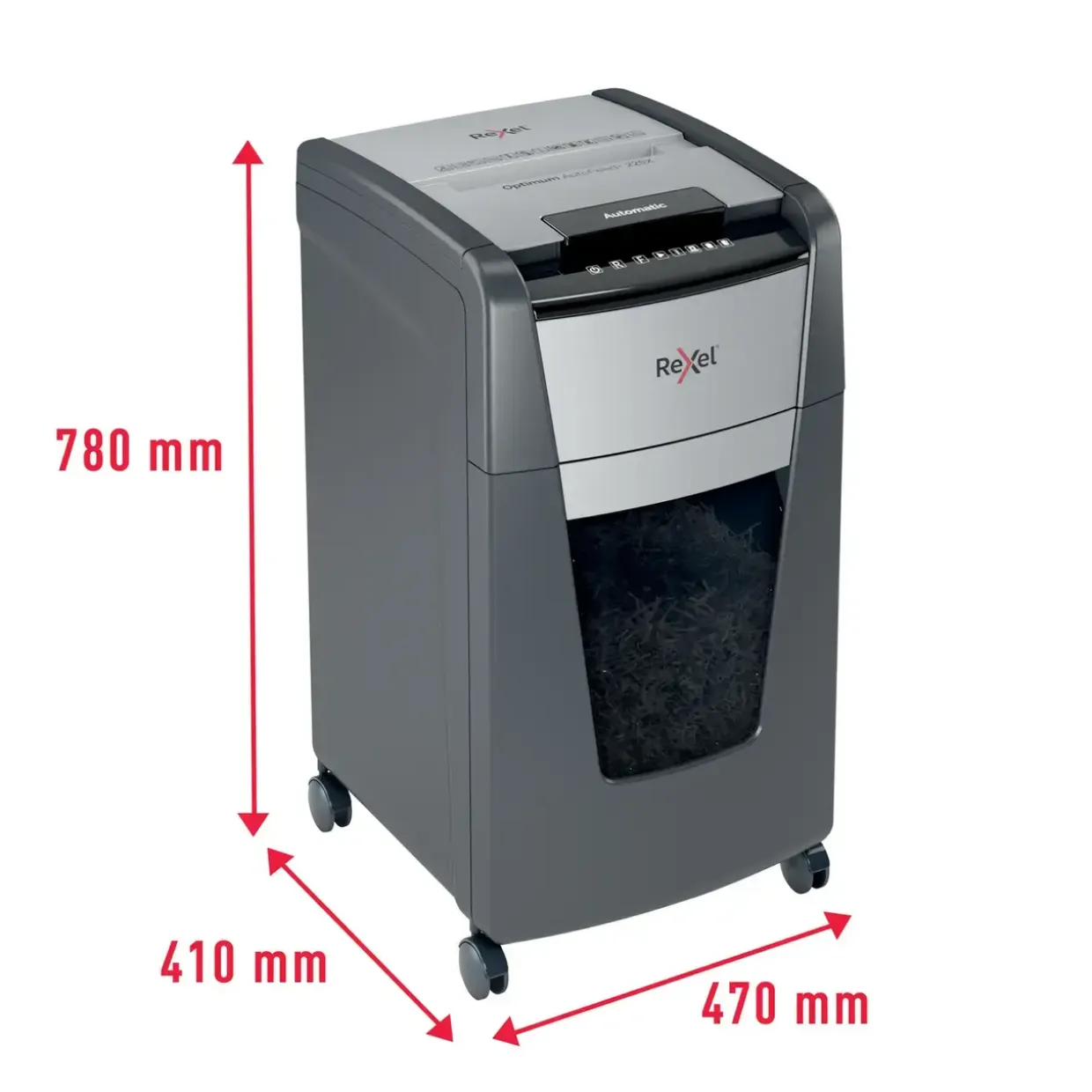 Makulator Rexel Optimum AutoFeed+ 225X P4