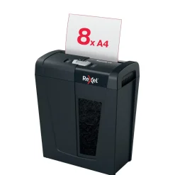 Makulator - Rexel Secure X8 - P4 - 8 ark - 14 L