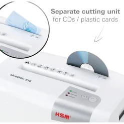 Makulator strimmel - HSM Shredstar S10 6 mm - 10 ark