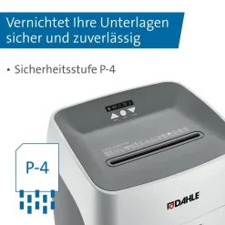 Makuleringsmaskine, Dahle Deskside 404P, 40 L, grå