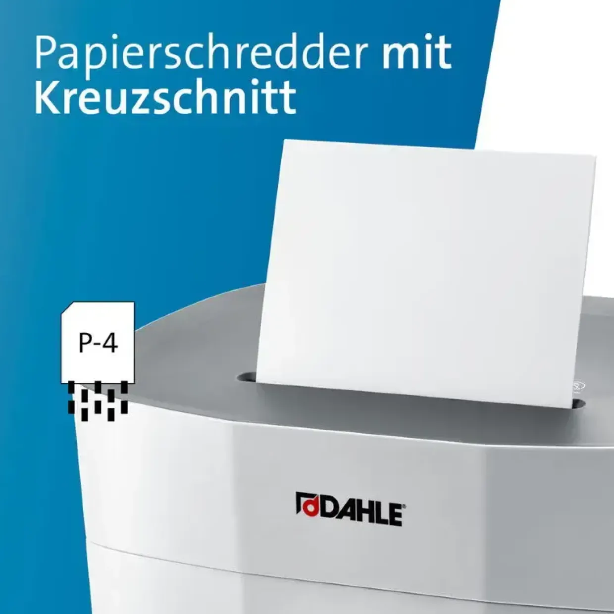Makuleringsmaskine, Dahle PaperSAFE PS 380, 25 L, grå