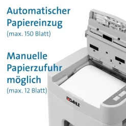 Makuleringsmaskine, Dahle ShredMATIC SM 150, 25 L, grå