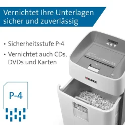Makuleringsmaskine, Dahle ShredMATIC SM 300, 40 L, grå