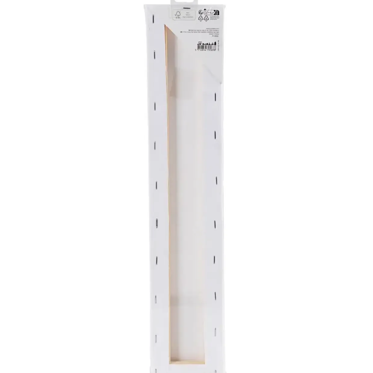 Malerlærred, D: 1,6 cm, str. 10x50 cm, 360 g, 1 stk.