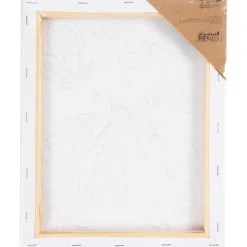 Malerlærred med print, Stor sommerfugl, D: 1,6 cm, str. 24x30 cm, 360 g - 1 stk
