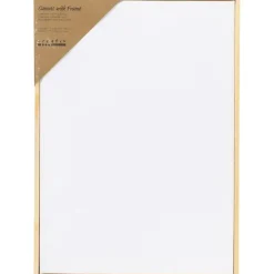 Malerlærred med træramme, A4, str. 21x29,7 cm, 280 g, hvid, 1 stk.