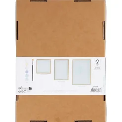 Malerlærred, 3 størrelser, inkl. pastelfarver, 1 pk.