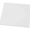 Malerplade, str. 20x20 cm, tykkelse 3 mm, hvid, 1stk., 280 g