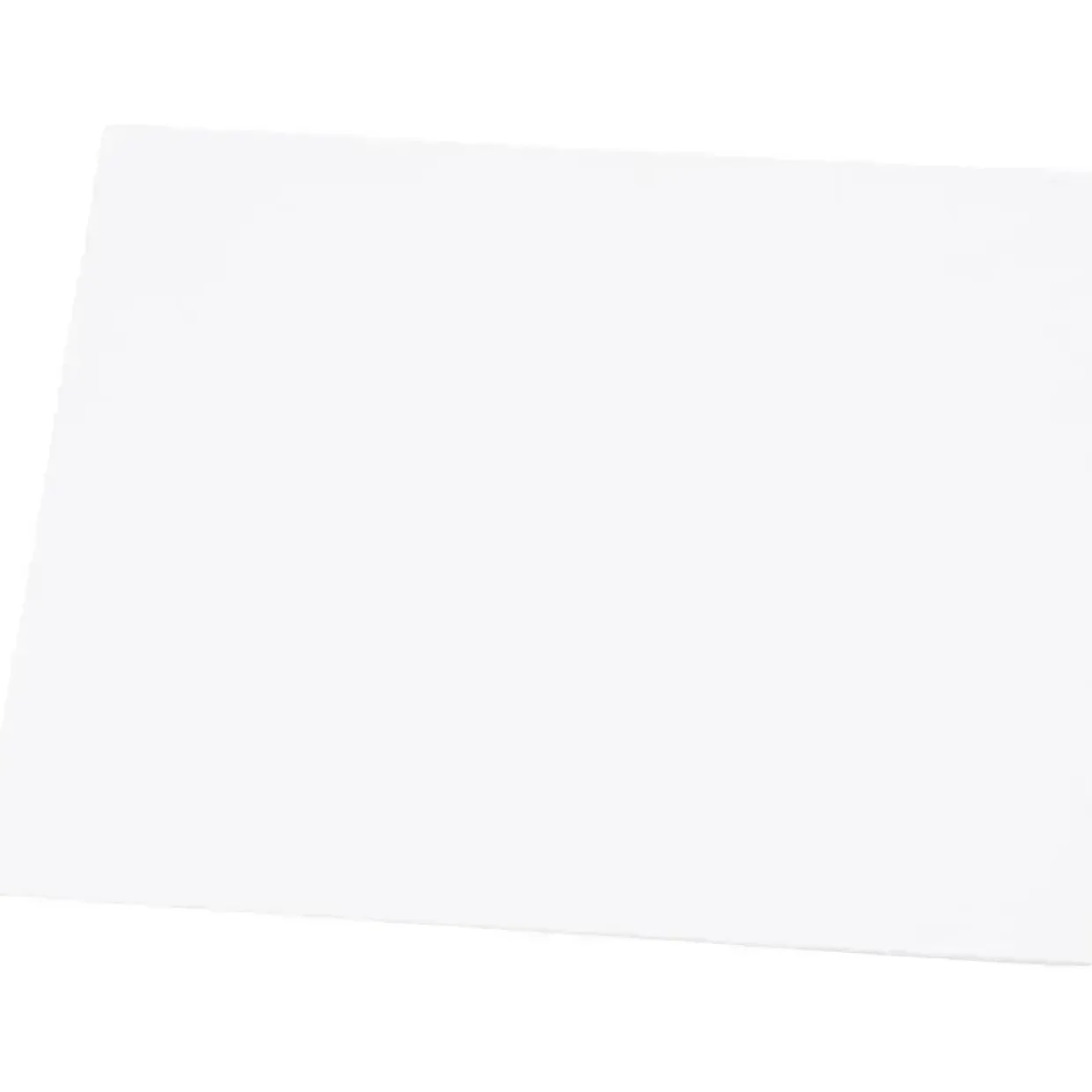Malerplade, str. 24x30 cm, tykkelse 3 mm, 280 g, hvid, 1 stk.