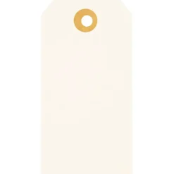 Manilamærker, str. 5x10 cm, 250 g, creme, 20 stk./ 1 pk.