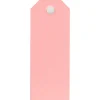 Manillamærker billige, rosa, str. 3x8 cm, 220 g, 20stk.