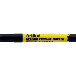 Marker - Artline Allround Sort - 1,5 mm - Køb minimum 12 stk.