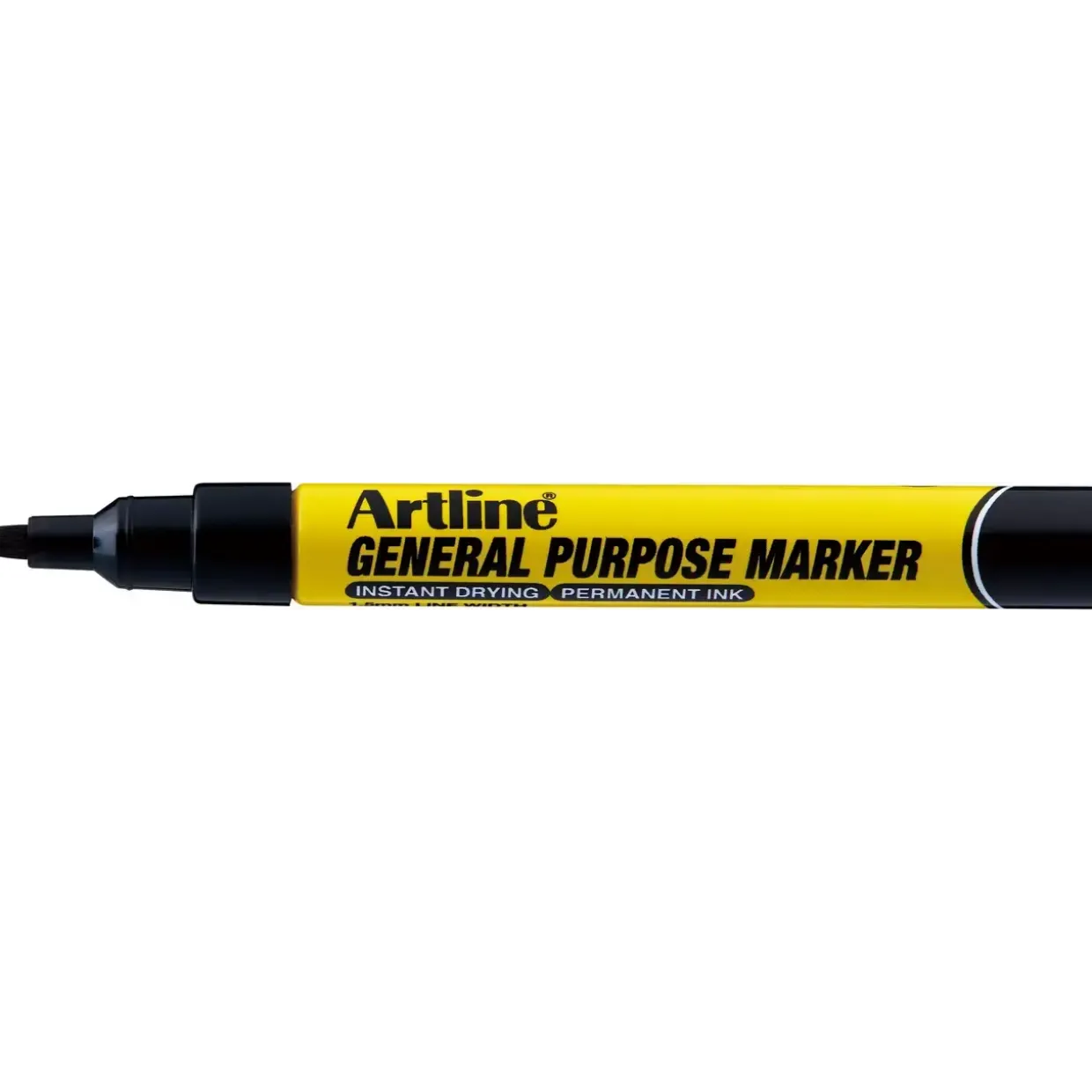 Marker - Artline Allround Sort - 1,5 mm - Køb minimum 12 stk.