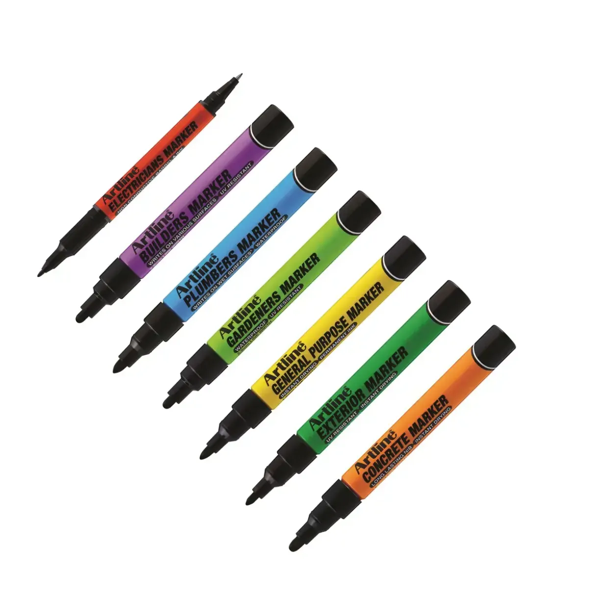 Marker - Artline Allround Sort - 1,5 mm - Køb minimum 12 stk.