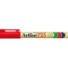 Marker Artline EK725 rød permanent 0,4mm spids