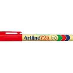 Marker Artline EK725 rød permanent 0,4mm spids