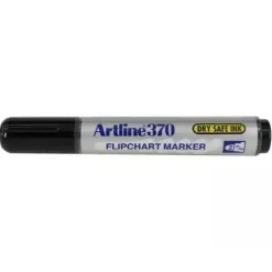 Marker Artline 370 Flipchart sort - Køb minimum 12 stk.
