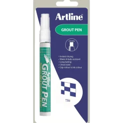 Marker Artline 419 Grout Pen hvid 1/Blister