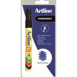 Marker Artline 70 sort 1-Blister