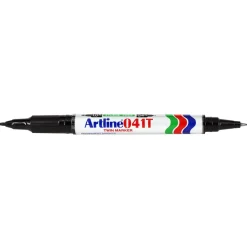 Marker Artline 041T 2-i-1 sort