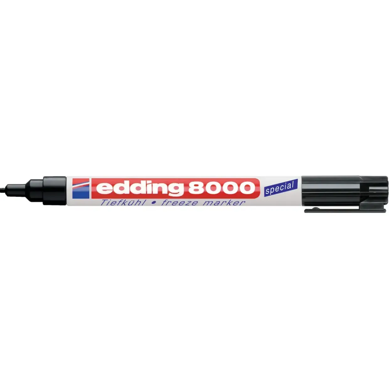 Marker Edding 8000 Freeze sort stregbr. 1mm