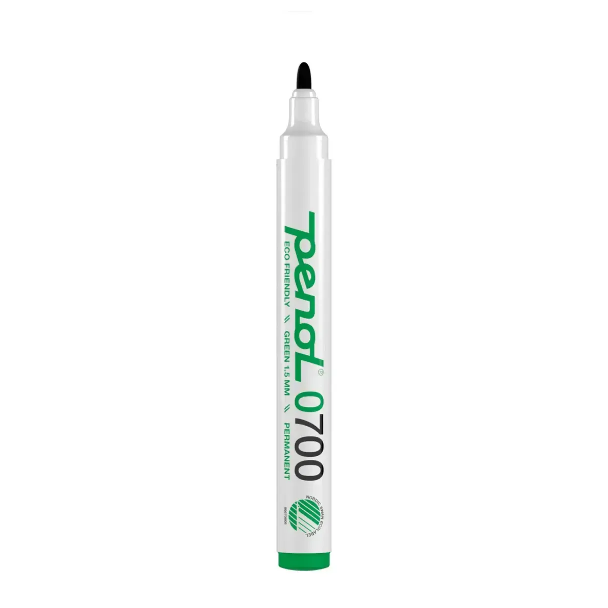 Marker Penol 0700 1,5mm grøn rund spids permanent - 10 stk