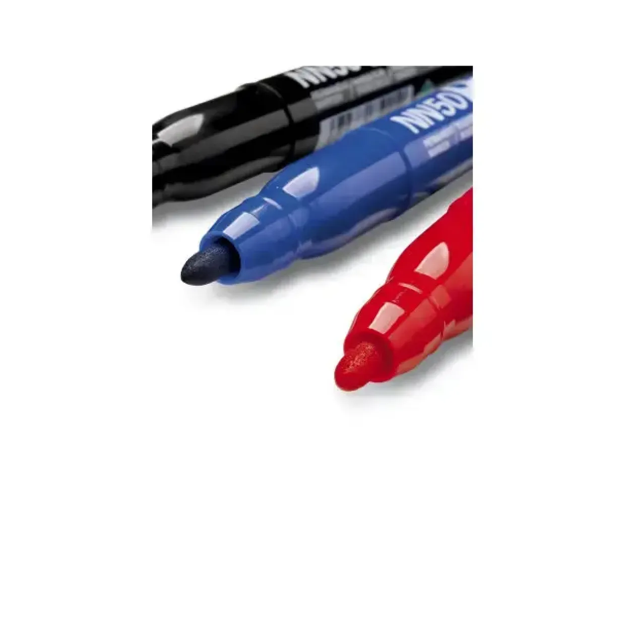 Marker Pentel NN50-C, blå Rund 4-6 mm RECYCOLOGY - 12 stk